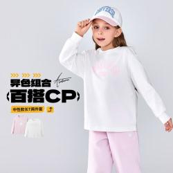 匡威 儿童长袖T恤基础百搭套头衫男女童装