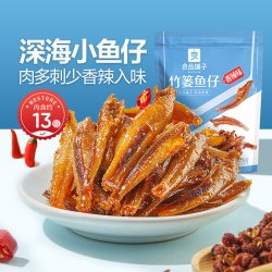 良品铺子 烧烤小黄鱼 100g