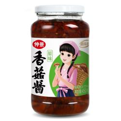 仲景 原味香菇酱 450克