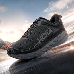 HOKA 男鞋2026夏季新款跑步鞋Bondi7全掌缓震轻便透气舒适运动鞋