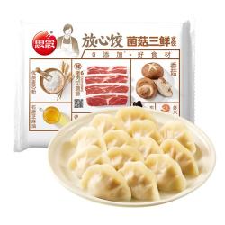 思念 放心饺菌菇三鲜水饺480g