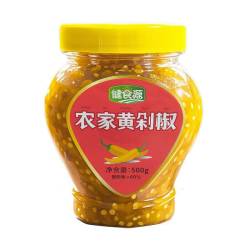 健食源 湖南特产农家自制剁椒酱500g*1瓶
