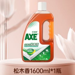 AXE 牌多用途消毒液家用杀菌室内1.6L瓶家居衣物洗衣消毒水