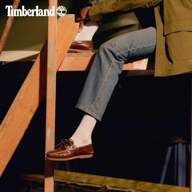 舒适老钱风：Timberland 一脚蹬薄底乐福鞋 A2Q9X