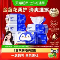 移动端、88VIP：德佑 湿厕纸家庭装80抽*6包 洁厕湿纸巾厕纸湿巾 可搭配卷纸卫生纸使用