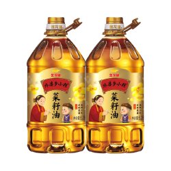 外婆乡小榨 金龙鱼外婆乡小榨菜籽油菜油6.28L*2桶