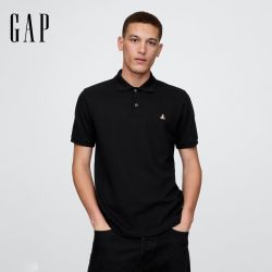 Gap 刺绣 polo衫