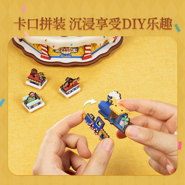 若来 八音造梦系列 AMT05 蛋糕派对 八音盒