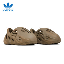 adidas GX7296 透气休闲拖鞋 灰色 19
