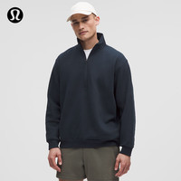 lululemon Steady State 男士半拉链卫衣 拉绒 海军蓝 M