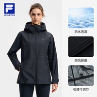 移动端：FILA 男士梭织连帽运动夹克