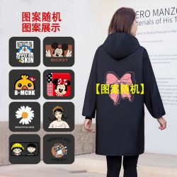 宣怡 成人防水加绒罩衣长袖工作服外穿大褂男女款家用厨房做饭围裙冬季