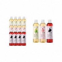 88VIP：喜茶 轻果茶柚柚蔓越莓葡萄饮料混合口味450ml*12瓶