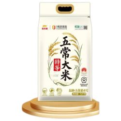 金龙鱼 MAP溯源特等五常大米5kg纯稻花香2号