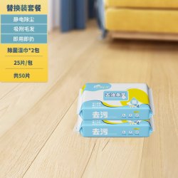 本上 静电除尘拖把一次性懒人免洗2025新款平板拖地拖把家用一拖神器净