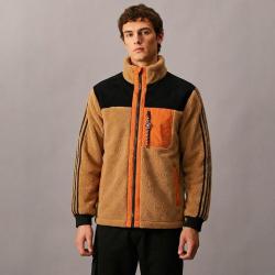 adidas NEO 舒适透气 抓绒保暖外套