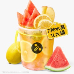 甜啦啦 一桶水果茶