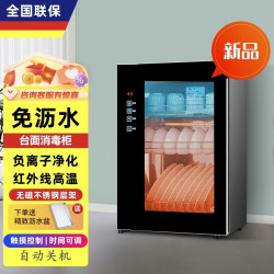 德国RELEASEPAD消毒柜小型家用台式高温烘干免沥水消毒碗柜不锈钢
