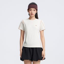 拓路者 索罗娜抗菌棉感吸湿速干t恤女款夏季户外跑步运动短袖上衣