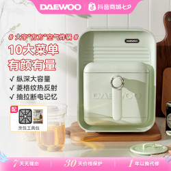 大宇 空气炸锅 家用大容量多功能低脂少油烤箱小型薯条机K12