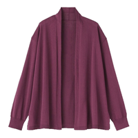 無印良品 MUJI 披肩开衫 女装上衣