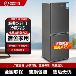 香雪海 家用电冰箱双开门中小型宿舍两用大容量节能立式冷藏小冰箱