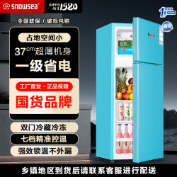SNOWSEA 68升节能小冰箱小型家用一级能效电冰箱 冷冻保鲜租房立式小冰箱