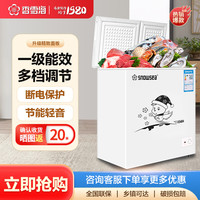 香雪海 双温冰柜 冰柜家用小型冷冻柜 小冰柜家用