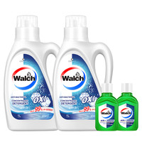 威露士 除菌有氧洗衣液1L*2+多用途消毒液60ml*2