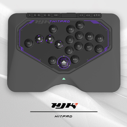 HJKGaming HJK Hitpad 格斗游戏全按键控制器 hitbox  街霸6