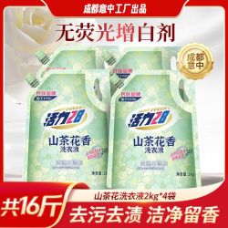 活力28 山茶花香洗衣液 2kg*4袋