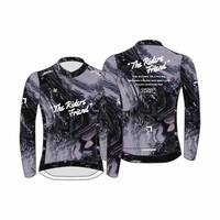 Daex新款春夏薄款修身长短袖骑行服星暮扎染公路自行车服短款透气