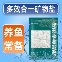 水族专用盐鱼缸用品乌龟缸养鱼消毒观赏鱼鱼盐净水杀菌专用盐海盐