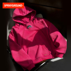 SPRAYGROUND 鲨鱼嘴宇航领连帽情侣卫衣穿搭HD WE033303