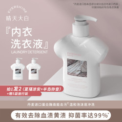 EVERSHINE 内衣洗衣液蛋白酶去血渍祛异味内衣裤专用D
