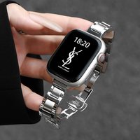 移动端：2026新款适用苹果iwatch11表带金属applewatch9手表带高级感s10智能运动手表s8表链se3夏天Ultra创意女超好看