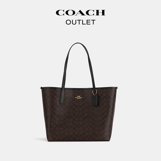 COACH 【City23】老花迷你托特包 CN733