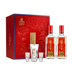 泸州老窖 特曲花开富贵 52度 浓香型白酒 500ml*2瓶