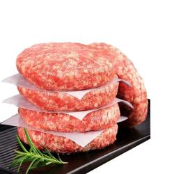 约巢 原切谷饲安格斯 牛肉饼 M7 汉堡排0添加冷冻 拍2份合发一箱 优质 安格斯牛肉饼 100g