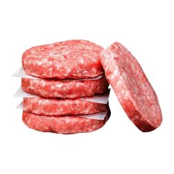约巢 原切安格斯汉堡排 M7牛肉饼 100g*10片 1kg