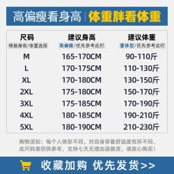 胖胖哥 三点线极简解构短袖T恤男夏季宽松大码拼接纯色五分袖体恤