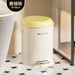 麦桶桶 2026新款垃圾桶家用脚踩客厅厨房卧室厕所带盖卫生间