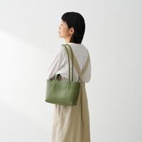 無印良品 MUJI 无印良品 OBP再生素材手编单肩包 包包女包手提包编织包