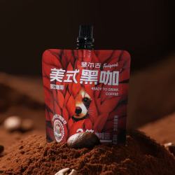 爽露爽 斐尔古系列即饮咖啡饮料美式黑咖丝滑拿铁生椰拿铁办公休闲便携 美式黑咖100ml*1袋