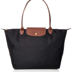 Longchamp 手提袋 1899 089 Preage 购物袋 尼龙 / 皮革 B4 大小兼容 PC 存储,Noir