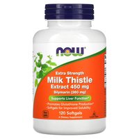 NOW Foods 奶蓟草护肝胶囊 450mg 肝脏健康 120粒