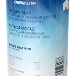 OMNIFilter 25cm大蓝滤芯 家用重型净水器滤芯 5微米碳纤维