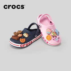 crocs 贝雅卡骆班儿童洞洞鞋亲子男童女童拖鞋凉鞋|207019