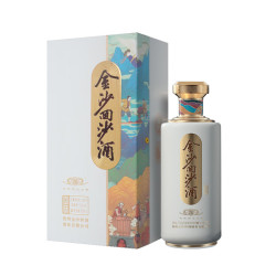 金沙 回沙酒 53%vol 酱香型白酒 500ml
