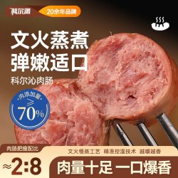 科尔沁 肉肠原味 400g*1袋休闲零食肉干肉脯即食小吃